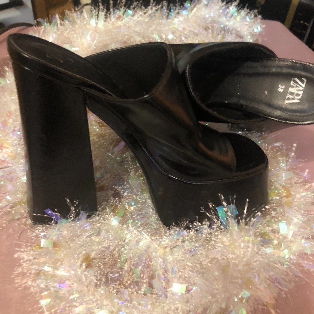 Zara platforms high heels